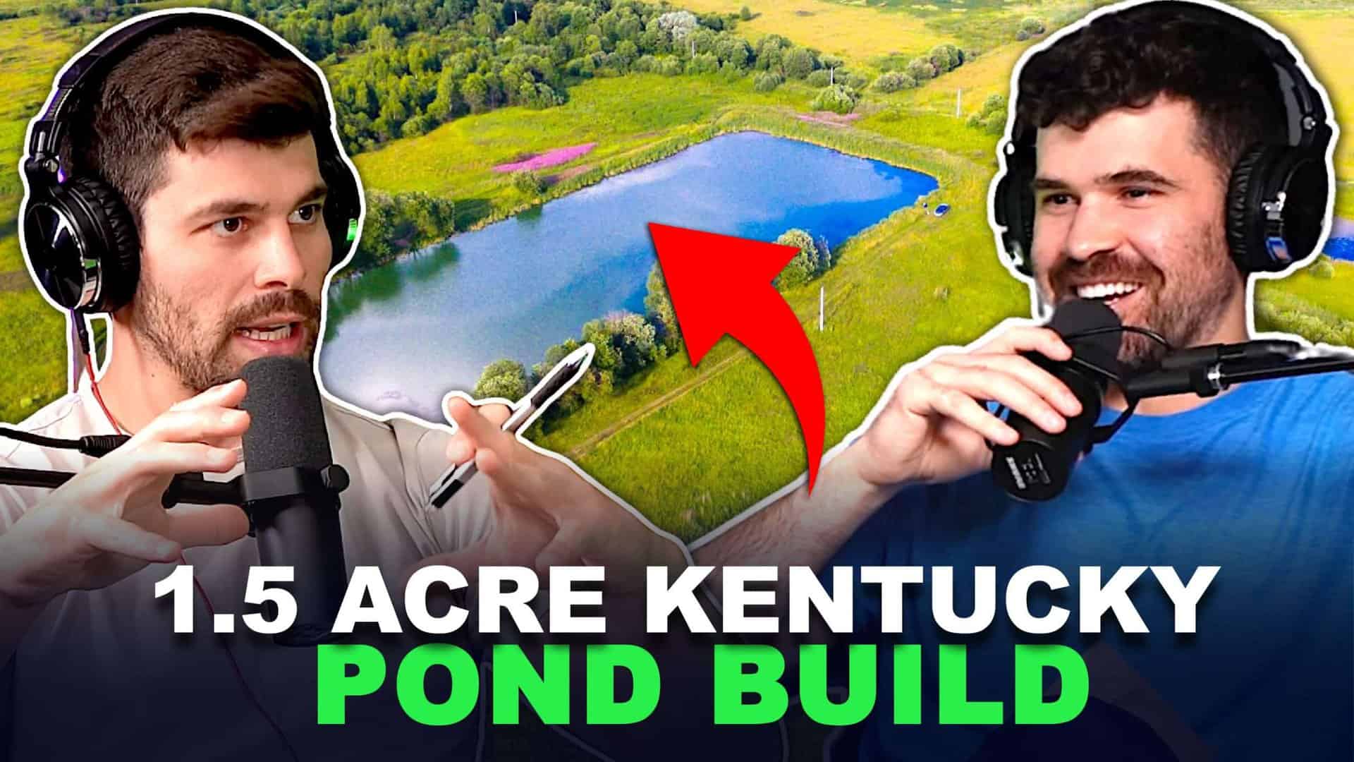 How We’re Transforming 40 Acres of Raw Kentucky Land with a Pond