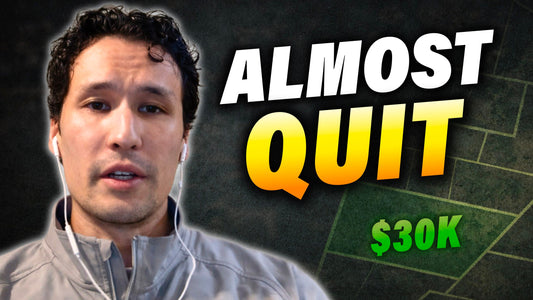 He Almost Quit… Then Made $30K Flipping Land