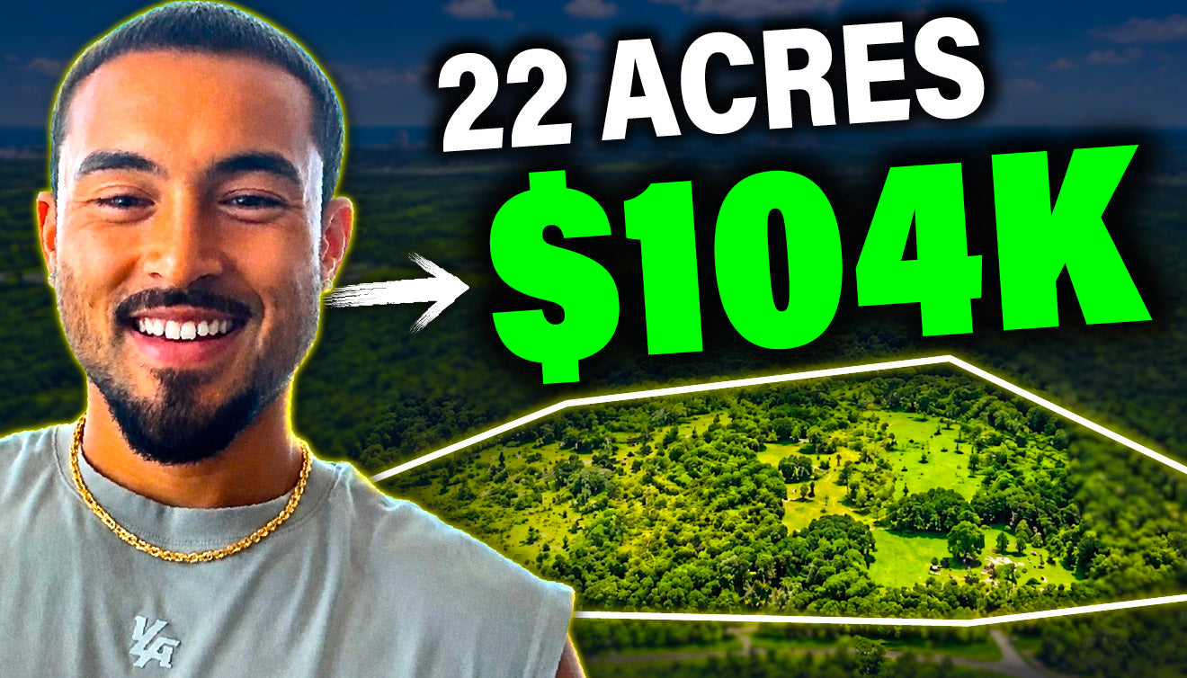 His First 22-Acre Land Deal Made $104,000