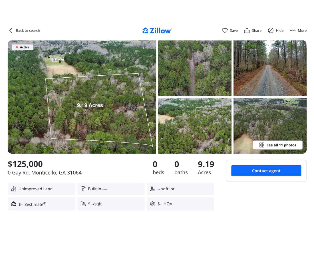 zillow property listing
