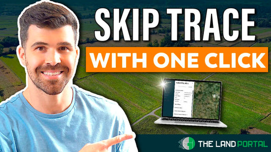 Skip trace with one step