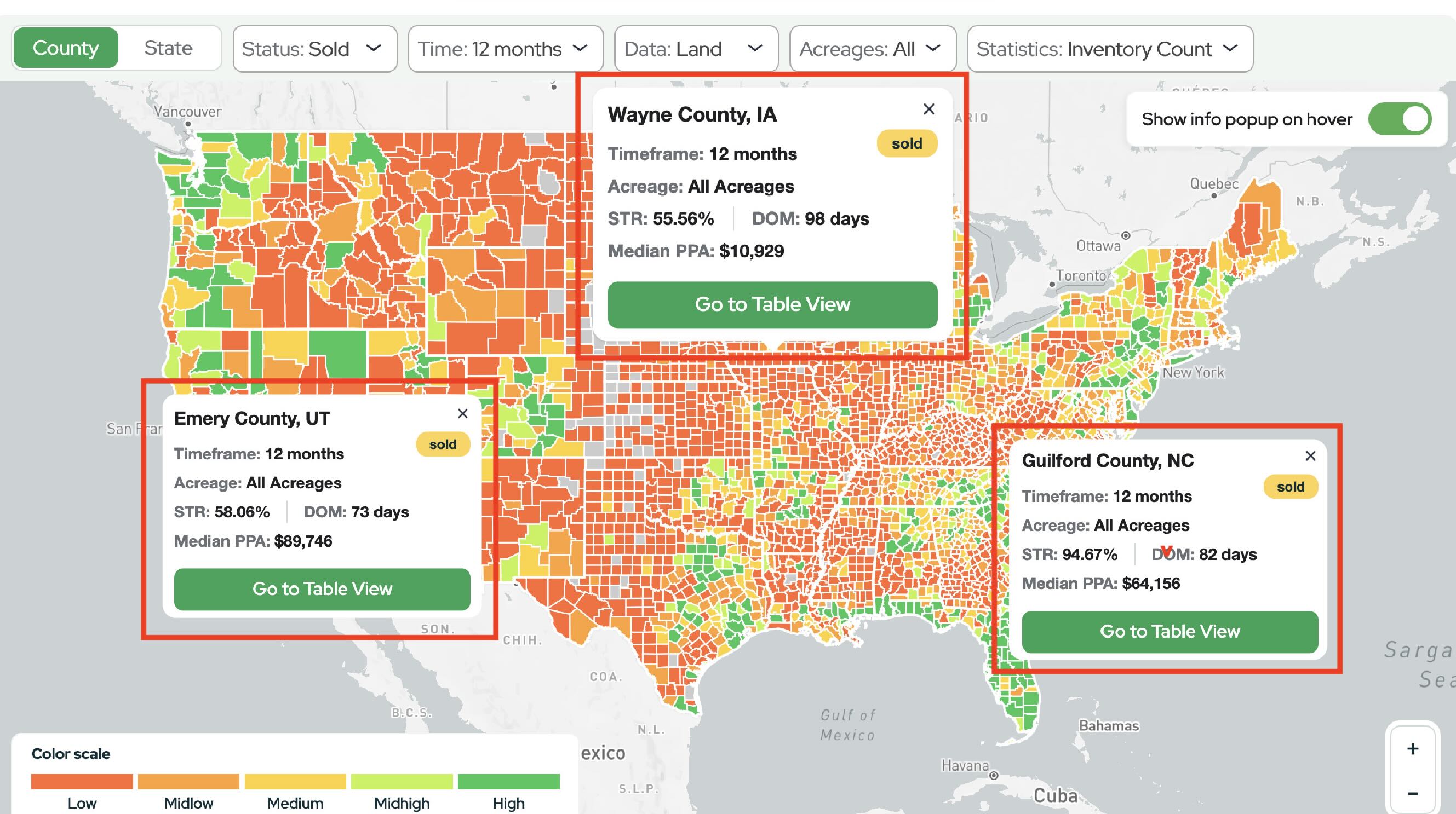 Market Research for Land Flipping: Find Hot Counties Fast